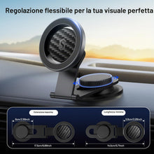 Carica l'immagine nel visualizzatore di Gallery, SYNCWIRE MagSafe - Supporto magnetico da auto per cruscotto universale, schermo Tesla, braccio pieghevole in lega di all