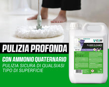 Carica l'immagine nel visualizzatore di Gallery, EQM - ECO-202 - Detergente Multisuperficie 5L - Sgrassante - Aroma Floreale