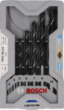 Carica l'immagine nel visualizzatore di Gallery, Bosch Professional Mini X-Line Set Punte Elicoidali per Legno, 3-10 mm, 7 Pezzi
