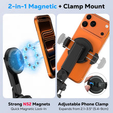 Carica l'immagine nel visualizzatore di Gallery, MoKo Bastone Selfie Magnetico Treppiede Con Telecomando Per iPhone, Android