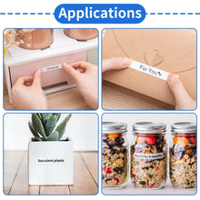 Carica l'immagine nel visualizzatore di Gallery, Nastro per Etichette Fimax Compatibile In sostituzione di Brother P-touch Laminato Tape Cassetta TZe-231 12mm per PT-H107B H105 H200 H100LB H100R 1000 1010 P300BT H110 (Bianco, 5Pz.)