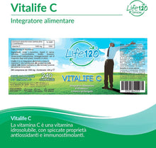 Carica l'immagine nel visualizzatore di Gallery, Life 120 Vitalife C - 240 Compresse, Integratore Alimentare di Vitamina C a Rilascio Prolungato, Protezione delle Cellul