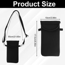 Carica l'immagine nel visualizzatore di Gallery, XIHIRCD Pochette Universale Telefono con Cinturino Collo, Nero