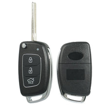 Carica l'immagine nel visualizzatore di Gallery, SUPALAND Guscio Chiave di Ricambio a 3 Tasti Per Telecomando Auto Con Lama Compatibile con Hyundai i10 i20 i40 ix20 ix30