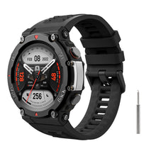 Carica l'immagine nel visualizzatore di Gallery, MoKo Cinturino Compatibile con Amazfit T-Rex 2 Smartwatch, Cinturino di Ricambio in Silicone Morbido con Cacciavite in M