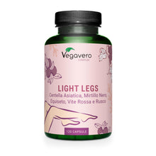 Carica l'immagine nel visualizzatore di Gallery, Vegavero Circolazione Gambe | 120 capsule | 100% NATURALE con Centella Asiatica, Mirtillo Nero, Equiseto, Vite Rossa e R