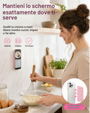 Carica l'immagine nel visualizzatore di Gallery, 5 Pezzi Ventosa in Silicone per Telefono - Supporto Ultra Aderente Antiscivolo per Selfie Video, Universale Senza Residu