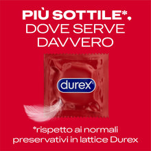 Carica l'immagine nel visualizzatore di Gallery, Durex SuperSottile, Preservativi Ultra Sottili Vestibilità Regular, 18 Profilattici