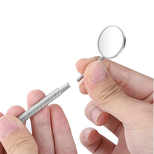 Carica l'immagine nel visualizzatore di Gallery, Kit per l'igiene dentale Specchio per denti orali per ispezione Dentista Igiene orale Pulizia Denti Tartaro Ablatore Kit