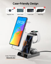 Carica l'immagine nel visualizzatore di Gallery, Caricatore Wireless per Samsung S26 Ultra/S26+/Z Flip8, Galaxy Watch 8/7/6