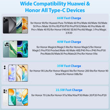 Carica l'immagine nel visualizzatore di Gallery, 66W per Super-Charge Caricabatterie per Honor Magic8 7 6 5 Lite 400 Lite