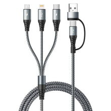 Carica l'immagine nel visualizzatore di Gallery, Miger Cavo Ricarica Multiplo 5 in 1,USB A/C Multi Cavo di Ricarica [1.2M]