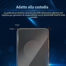 Carica l'immagine nel visualizzatore di Gallery, Privacy Vetro Temperato per Samsung Galaxy S25 FE, 2 Pezzi Pellicola Protettiva e 2 Pezzi Pellicola Fotocamera, Durezza 