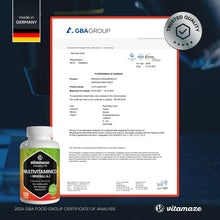 Carica l'immagine nel visualizzatore di Gallery, Vitamaze® Multivitaminico ad Alto Dosaggio Capsule, 23 Vitamine Efficaci A-Z e Minerali, Sostanze Minerali e Oligoelemen