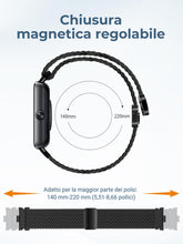 Carica l'immagine nel visualizzatore di Gallery, Cinturino Compatibile con Xiaomi Redmi Watch 6/5/4 e Smart Band 9/8 Pro, Cinturino in Tessuto Elastico Intrecciato con C