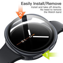 Carica l'immagine nel visualizzatore di Gallery, JETech Cover con Pellicola Protettiva per Galaxy Watch 9/8 44mm, Graphite