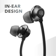 Carica l'immagine nel visualizzatore di Gallery, Music Sound Cuffie PUMP, Auricolare Bluetooth Universale con Remote control - Durata Batteria 6 Ore - Nero