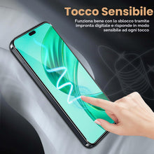 Carica l'immagine nel visualizzatore di Gallery, Locofun Pellicola Vetro Temperato per Honor X8B e Protezione Lente Fotocamera, Durezza 9H Schermo Protettiva Film [2+2 P