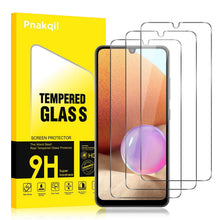 Carica l'immagine nel visualizzatore di Gallery, Pnakqil 3 Pezzi Vetro Temperato per Samsung Galaxy A32 4G, 9H Durezza HD Trasparente Pellicola Prottetiva per Samsung A3