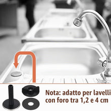 Carica l'immagine nel visualizzatore di Gallery, 4 Pezzi Coperchio Foro Del Rubinetto Acciaio Inossidabile