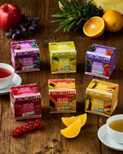 Carica l'immagine nel visualizzatore di Gallery, Bonomelli Infusi Fruttosi, Mela e Limone, Confezione da 12 Filtri, Gusto Unico e Originale, Infusione a Caldo e a Freddo, Ingredienti 100% Naturali (24g)