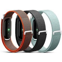 Carica l'immagine nel visualizzatore di Gallery, 3 Pezzi Braccialetti in Nylon Elastico e Traspirante Compatibile con Google Fitbit Air Cinturino di Ricambio