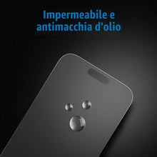 Carica l'immagine nel visualizzatore di Gallery, Mothca Vetro Temperato Opaco per iPhone 15 Pro Max, Pellicola Protettiva con Incisione Nanostrutturata, Anti-Impronte e 
