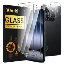 Carica l'immagine nel visualizzatore di Gallery, Vauki Vetro Temperato per Xiaomi Redmi Note 14 5G Pellicola Protettiva con Protezione Fotocamera [3+3 Pezzi] Durezza 9H 