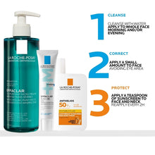 Carica l'immagine nel visualizzatore di Gallery, La Roche Posay Effaclar, Gel Purificante Micro-Peeling, Per Pelli Grasse a Tendenza Acneica, Azione Detergente, Pelle Le