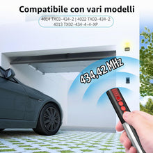 Carica l'immagine nel visualizzatore di Gallery, 2 PCS Telecomando Cancello Sostituzione per somm-tx03-434-4-xp, 434,42MHz, 4 Canali, Telecomando per 4013 TX02-434-4-XP,
