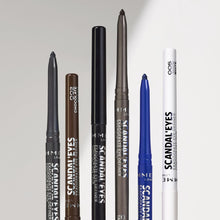 Carica l'immagine nel visualizzatore di Gallery, Rimmel London ScandalEyes Exaggerate Eye Definer, Matita Occhi Automatica Waterproof a Lunga Durata dal Colore Intenso e