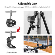 Carica l'immagine nel visualizzatore di Gallery, SMALLRIG Super Clamp Mount con Adattatore Artiglio a Sfera e Cool Morsetto - 1124