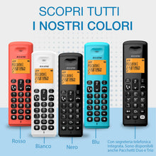 Carica l'immagine nel visualizzatore di Gallery, ALCATEL E260 S. Voice - Telefono fisso cordless DECT con segreteria - Design compatto - Grande display retroilluminato -
