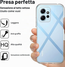 Carica l'immagine nel visualizzatore di Gallery, Captor Cover Trasparente per Xiaomi Redmi Note 12 4G (Non per 5G), Custodia TPU in Silicone Flessibile Morbida e Sottile