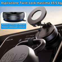Carica l'immagine nel visualizzatore di Gallery, GXGM 1 Pcs Porta Cellulare Auto,Supporto Telefono Auto, Supporto Cellulare con Ventosa, Rotazione a 360°, Nero, Regalo D