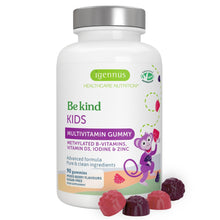 Carica l'immagine nel visualizzatore di Gallery, Igennus Multivitaminico Metilato per Bambini Età 4+, 90 Caramelle Gommose