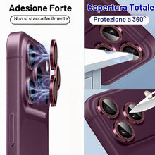 Carica l'immagine nel visualizzatore di Gallery, Coiwxmoi Protezione Fotocamera per iPhone 18 Pro/18 Pro Max,Glitter Posteriore Copri Telecamera Pellicola Vetro Camera P
