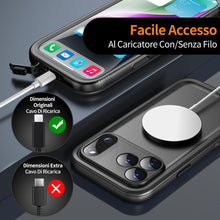 Carica l'immagine nel visualizzatore di Gallery, Cozycase Cover TOP 360 Antiurto IP68 Impermeabile Per iPhone 17 Pro/18 Pro