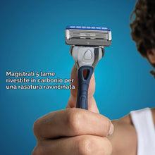 Carica l'immagine nel visualizzatore di Gallery, Wilkinson Sword Hydro 5, rasoio uomo, confezione da 4 ricariche