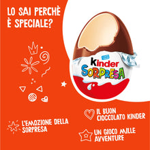 Carica l'immagine nel visualizzatore di Gallery, Kinder Sorpresa - 3 Uova di Cioccolato al Latte con Sorpresa PlayMobil, 60g