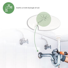 Carica l'immagine nel visualizzatore di Gallery, AGRI-CULTURA® | Kit 10 Rosette Universali per Termosifoni | Regolabili [8-22 mm] | Made in Italy | Ideali per Coprire Tu