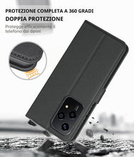 Carica l'immagine nel visualizzatore di Gallery, Cover per Honor 200 Lite, Custodia a portafoglio in Pelle PU Premium [Magnetica a Scatto] [Funzione Stand] per Honor 200
