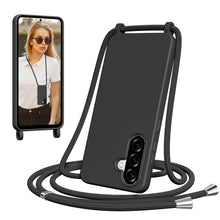 Carica l'immagine nel visualizzatore di Gallery, Cover per Samsung Galaxy A37 5G con Cordino, Morbido TPU Silicone Case con Laccio Tracolla, Regolabile e Rimovibile, Ant