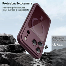 Carica l'immagine nel visualizzatore di Gallery, JETech 360° Protezione Cover per iPhone 18 Pro Max, Ciliegia Scuro