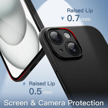 Carica l'immagine nel visualizzatore di Gallery, JETech Cover Ultra Slim per iPhone 15, Nero