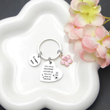 Carica l'immagine nel visualizzatore di Gallery, POIUYTRE Regali Natale Collega Regalo Colleghe Colleghe per caso Amiche per scelta Portachiavi per Amici Regalo di Ringraziamento per Colleghi e Amici Regalo Colleghi Compleanno Regalo Donna (6)