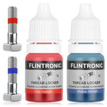 Carica l'immagine nel visualizzatore di Gallery, Flintronic Frenafiletti, 2Pcs x 5 ml Frenafiletti Medio e Alta Resistenza