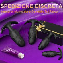 Carica l'immagine nel visualizzatore di Gallery, 4PCS Plug Anale Dilatatore Donna Uomo Dildo Anale Dilatatore