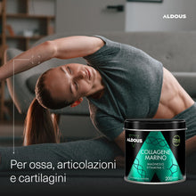 Carica l'immagine nel visualizzatore di Gallery, Collagene Marino con Magnesio e Vitamina C - 200 Capsule - Anti Age