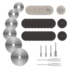 Carica l'immagine nel visualizzatore di Gallery, Flintronic Dischi Da Taglio Per Utensile Rotante, 36pz Set Combinato